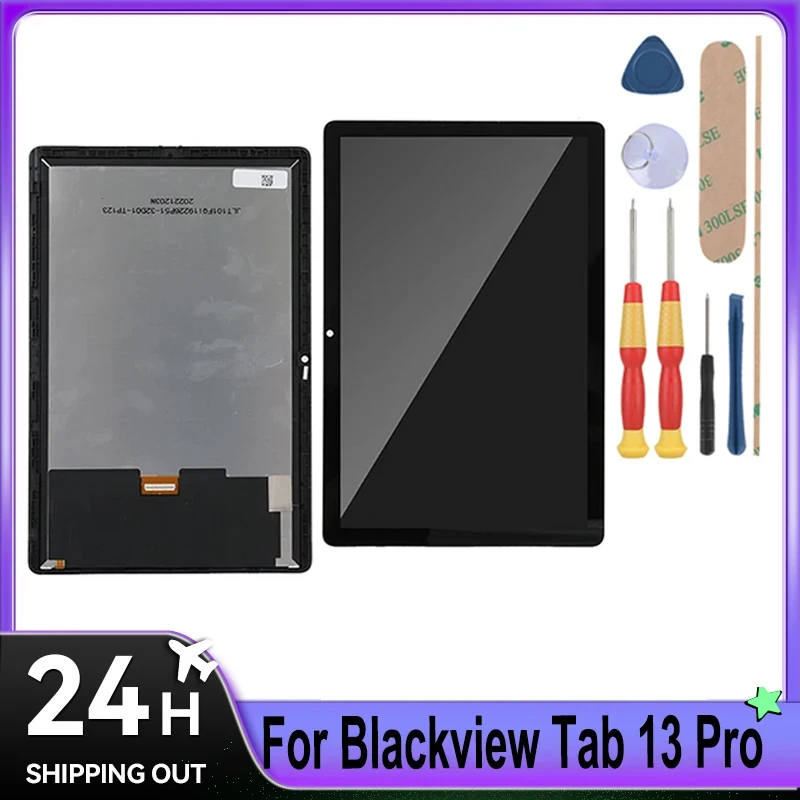 For Blackview Tab 13 Pro/Pad 13 Tab 7 WIFI/Tab 70 WIFI Tab 8 WIFI Tab 50 WIFI Tab 30 WIFI LCD Display With Frame With Tools