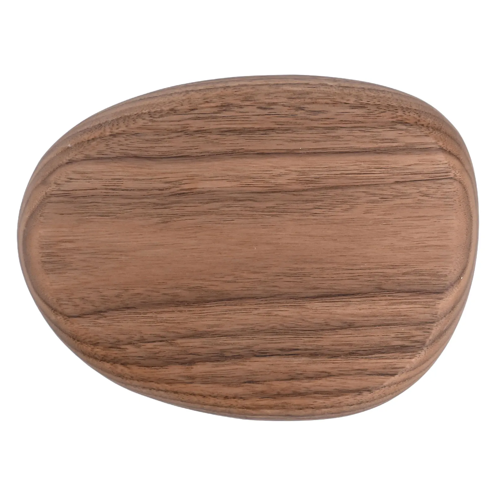 

Environmentally Friendly Irregular Washable Corners Fine Workmanship Irregular Oval Serving Tray Wooden Dinner Plates
