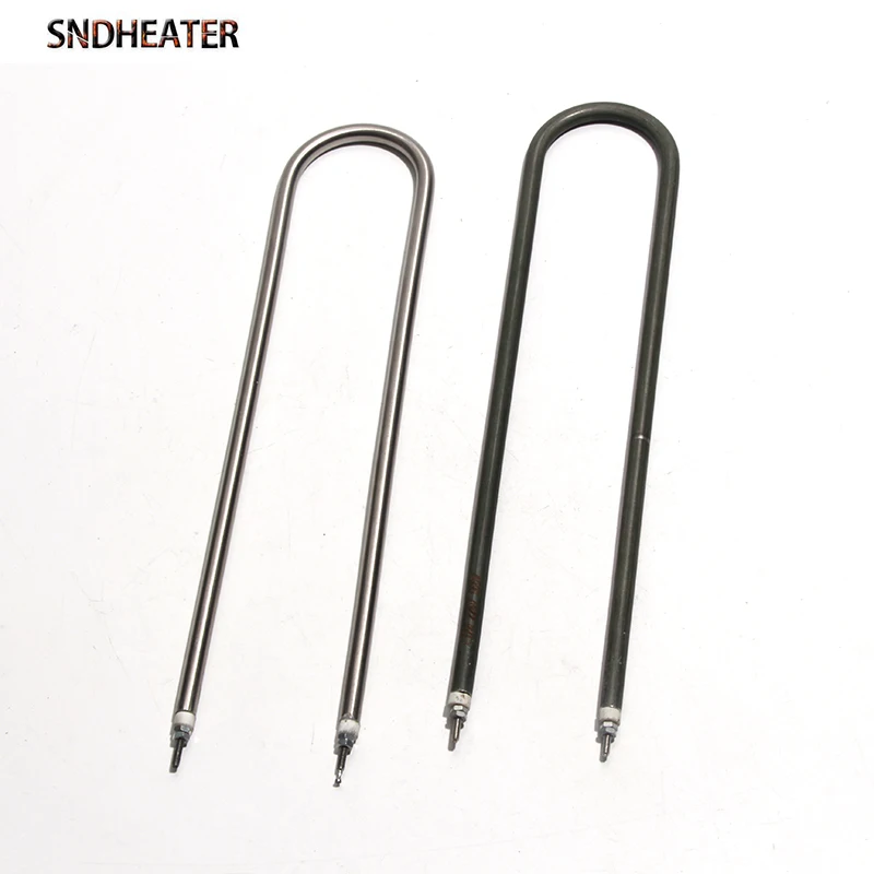 SNDHEATER U Type Heating Element 220V Electrical Oven Straight Tubular 300W 500W 600W 800W 1000W 304 Stainless Steels Tube 1pc