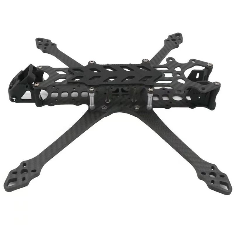 8Inch Koolstofvezel Quadcopter Frame 353Mm Armdikte 5Mm Voor Fpv Racing Drone Quadcopter Freestyle Frame Kit