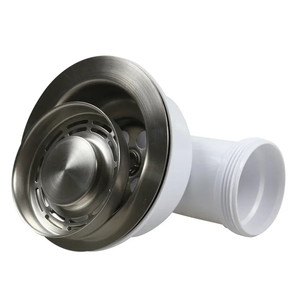 

Kitchen Waste Kit Sink Strainer Easy-to-remove Basket Efficient Waste Management Generous Diameter For Standard Kitchen Sink