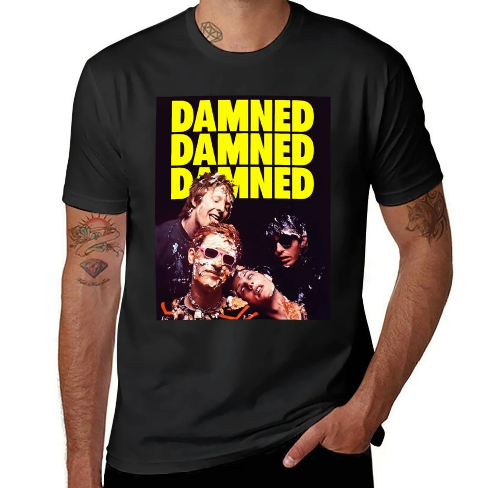 

The damned T-Shirt anime valentines clothes animal prinfor boys Personalized t-shirt mens t shirt