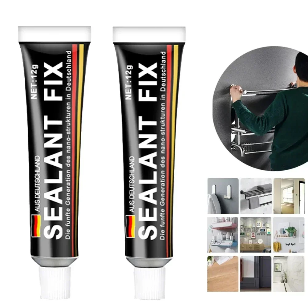 Strong Glue Sealant Super Glue Ultra-Strong Metal Instant Sealant Fix Glue Quick Drying Nail Powerful Bond