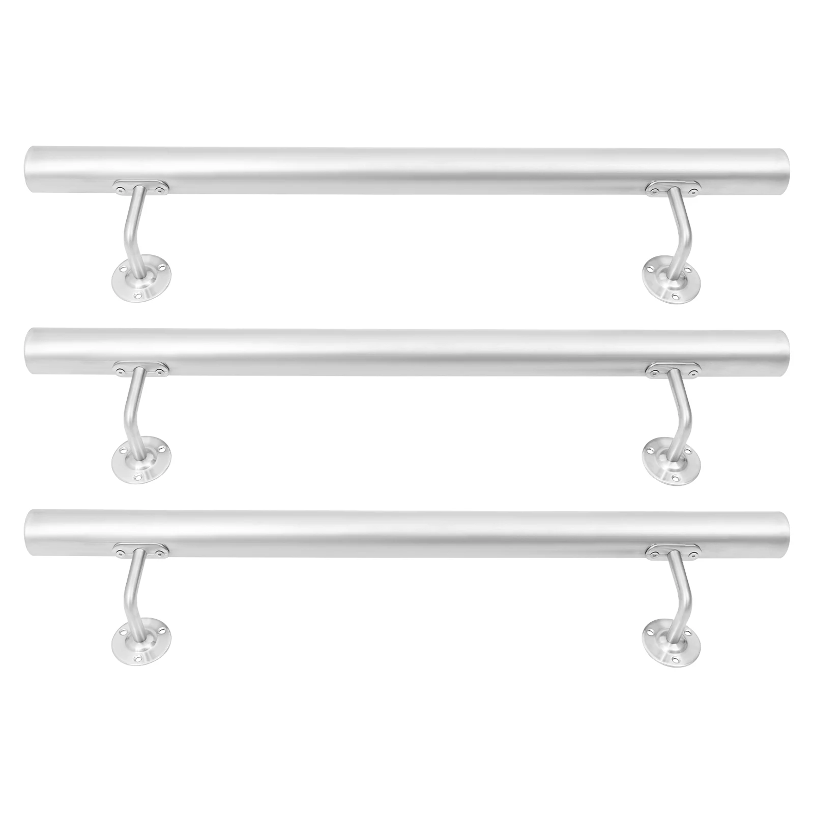 درابزين درج مثبت على الحائط مقاس 29.92*3.68*5.75 بوصة، درابزين درج من الفولاذ المقاوم للصدأ للمنازل أو المكاتب أو الأماكن العامة #4