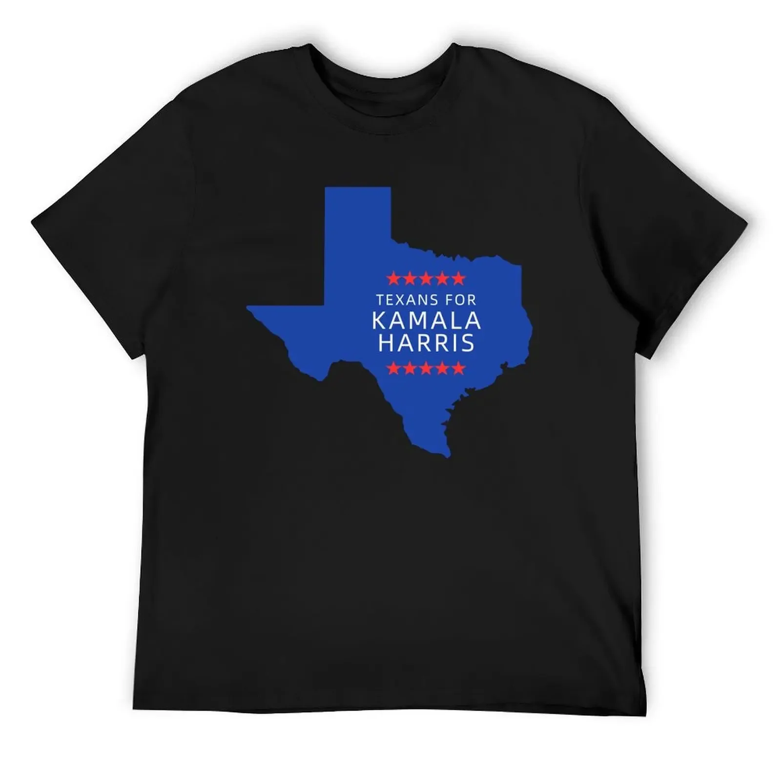 Texans for Kamala Harris 2024 T-Shirt summer tops shirts graphic tees mens workout shirts