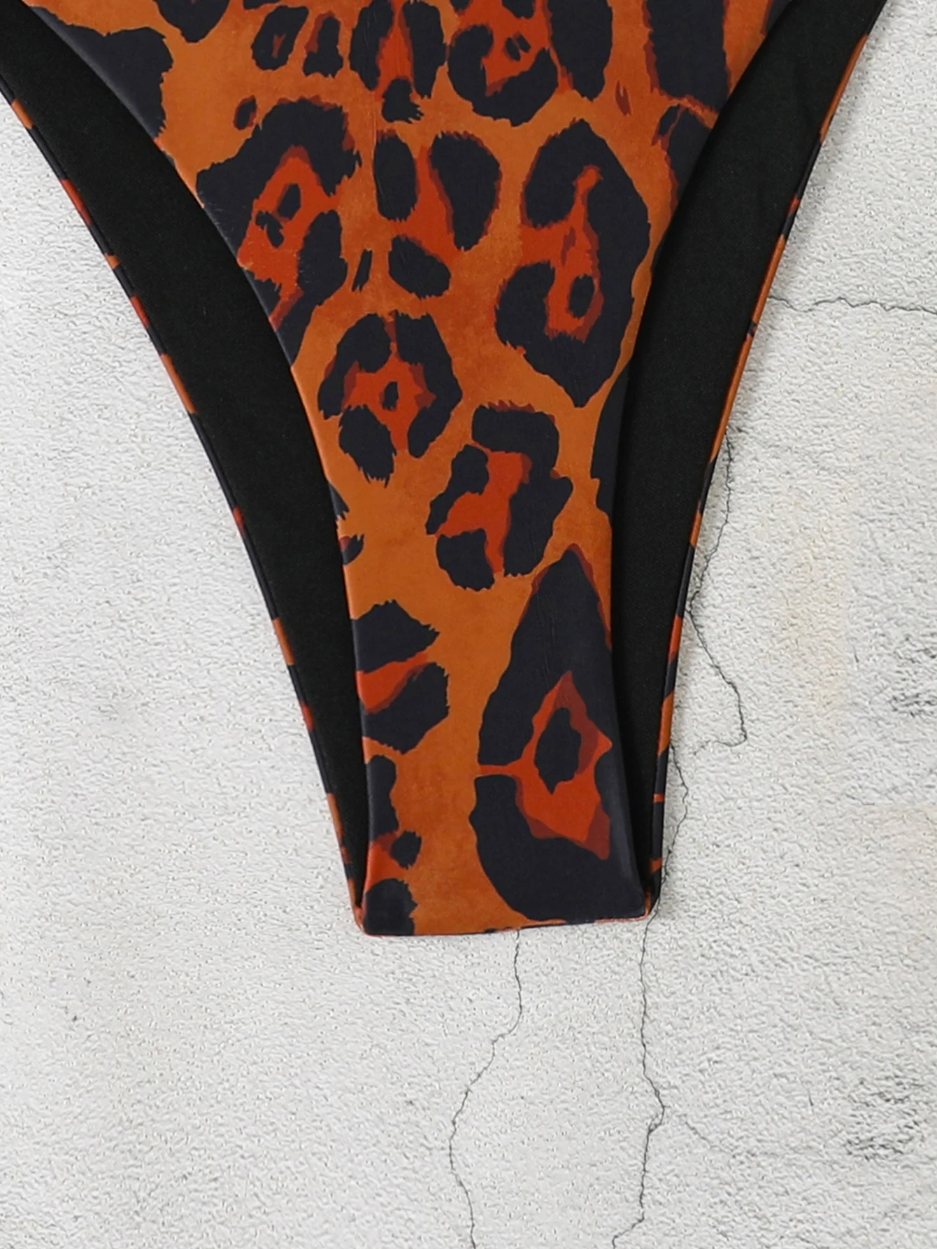 Triângulo sexy halter tanga biquíni 2025 mulheres corda banho feminino leopardo maiô natação maiô beachwear