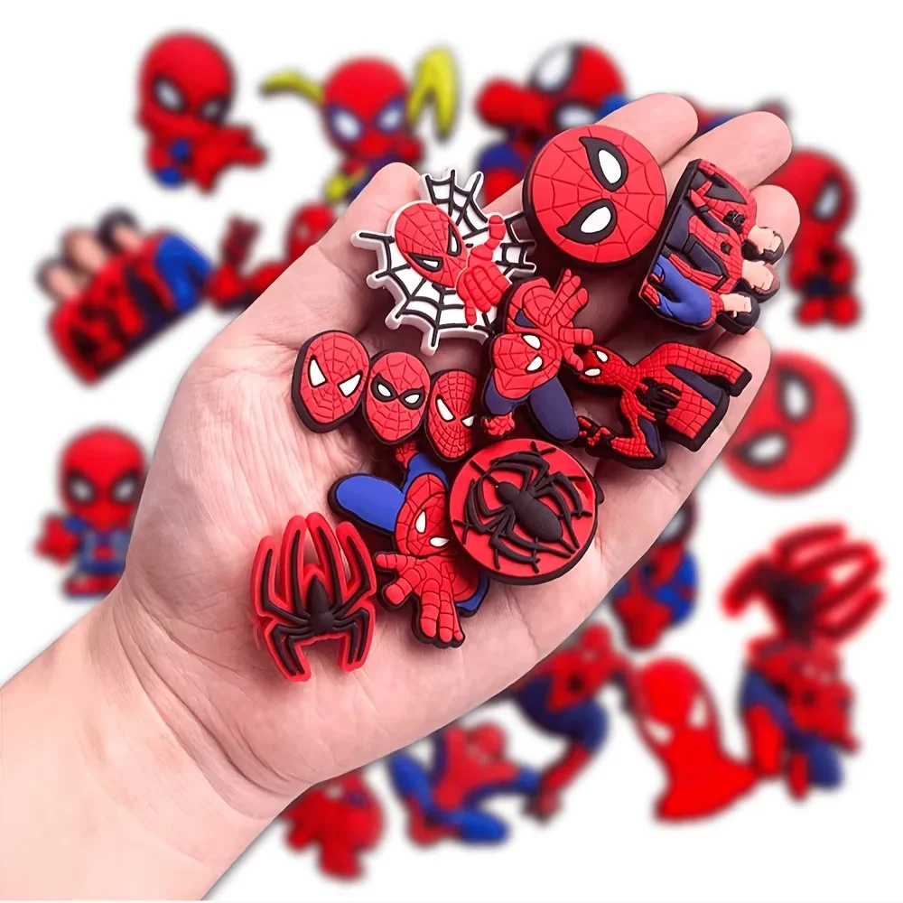 20-300Pcs Random Mixed Cartoon Disney Sanrio Shoe Charms Clogs Shoe Accessories DIY Shoe Decoration Buckle Wholesale Gift image 5