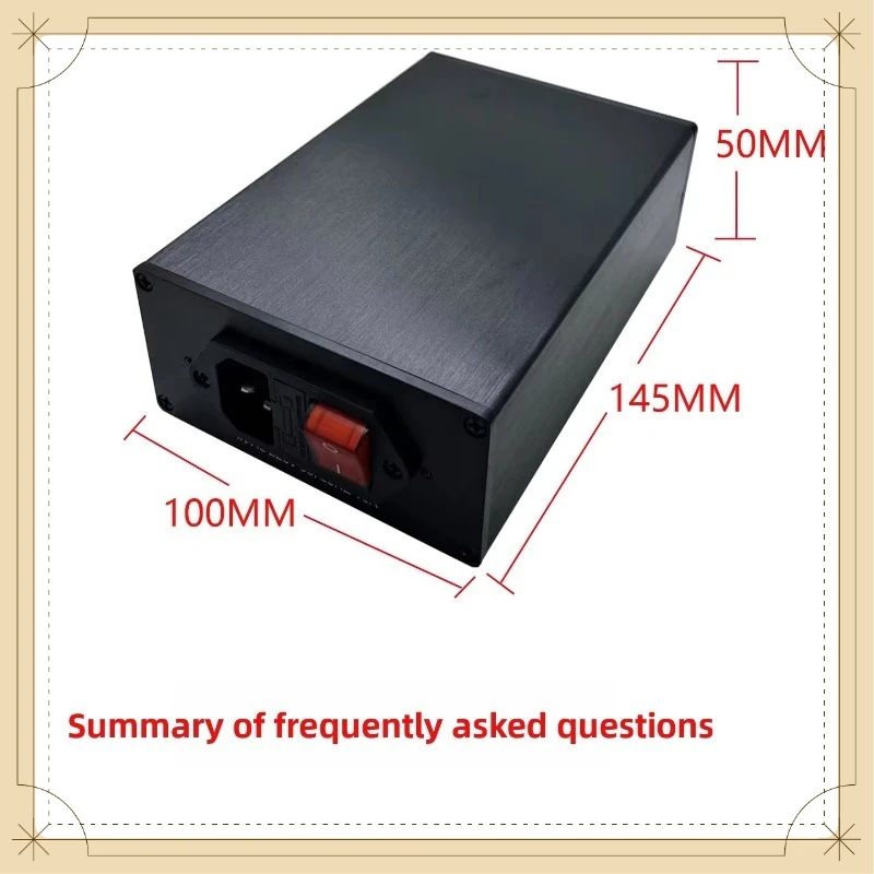 2000W DC Blocking Filter Power Supply Purifier Low Noise DC Elimination Ring Guard Remove AC Humming Noise
