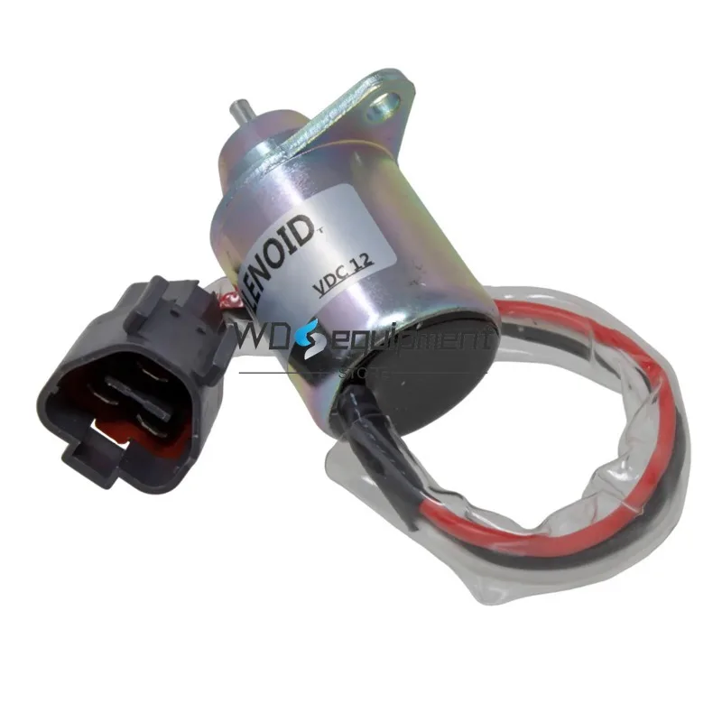 119233-77932 12V Fuel Shutdown CutOff Solenoid For Yanmar 3TNV88 19233-77931 Woodward 1503ES-12S5SUC12S