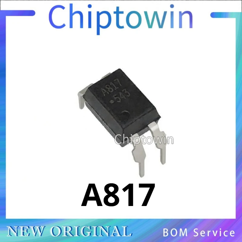 5/50/500 pcs A817V HCPL-817-00BE A817 HCPL-817-06DE DIP-4 Optocoupler Original In Stock W7