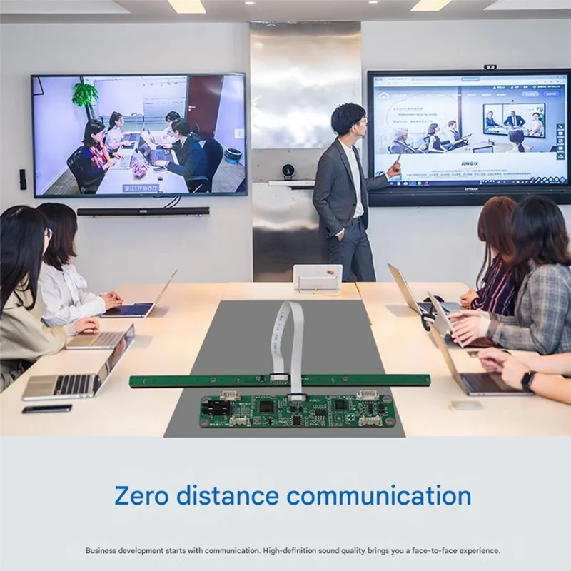 

PHILE-4-Array Directional Microphone Array USB Linear 60-Degree Sound Pickup Noise Reduction With Amplifier 3.5Mm