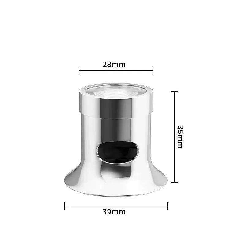 Watch repair tool magnifying glass eyepiece inch mirror 5 10 15 times aluminum alloy repair magnifying glass metal inch mirror