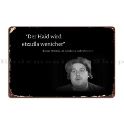 Rainer Winkler Dragon Lord The Haid Is Becoming Metal Signs Print Pub Club Bar Vintage Cinema Tin Sign Poster
