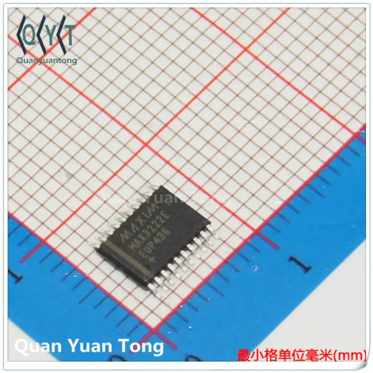 Supply MAX3222EEUP SOP20 line transceiver IC patch electronic components