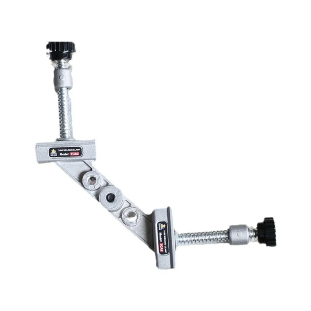 Supporto per morsetto angolare in acciaio inossidabile Tubo quadrato TC1/TCA2 Posizionatore per saldatura con morsetto per lavorazione del legno Morsetto per saldatura da 90 / 10-180 gradi