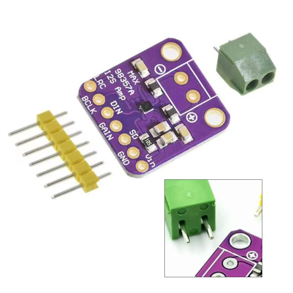 Modul Audio MAX98357 I2S dengan Arsitektur Kelas D dan Penguatan Fleksibel untuk Profesional dan Aplikasi Audio DIY