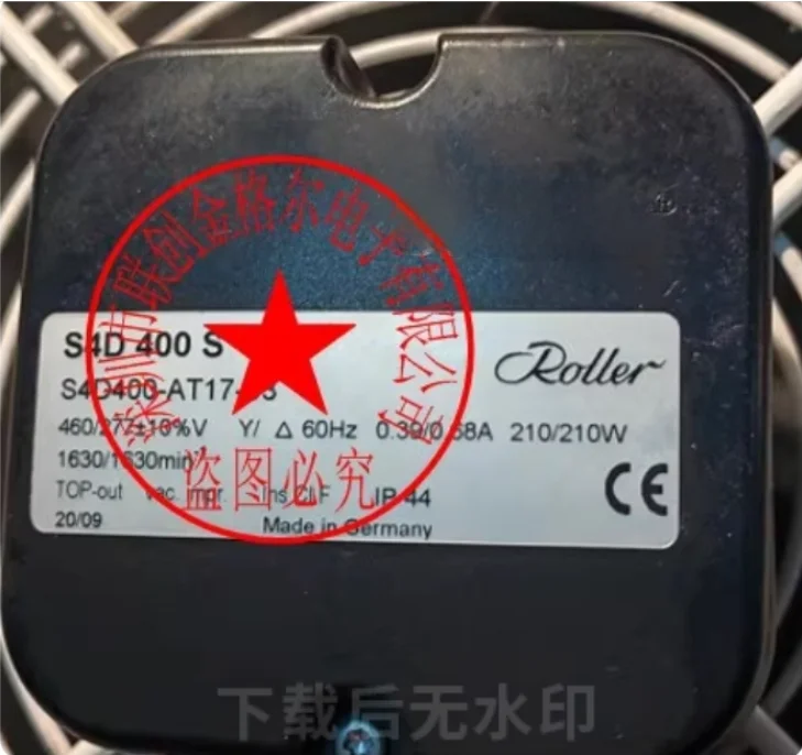 

S4D400-AT17-53 400V 460V 210W 0.39/0.68A FAN 100% new and original