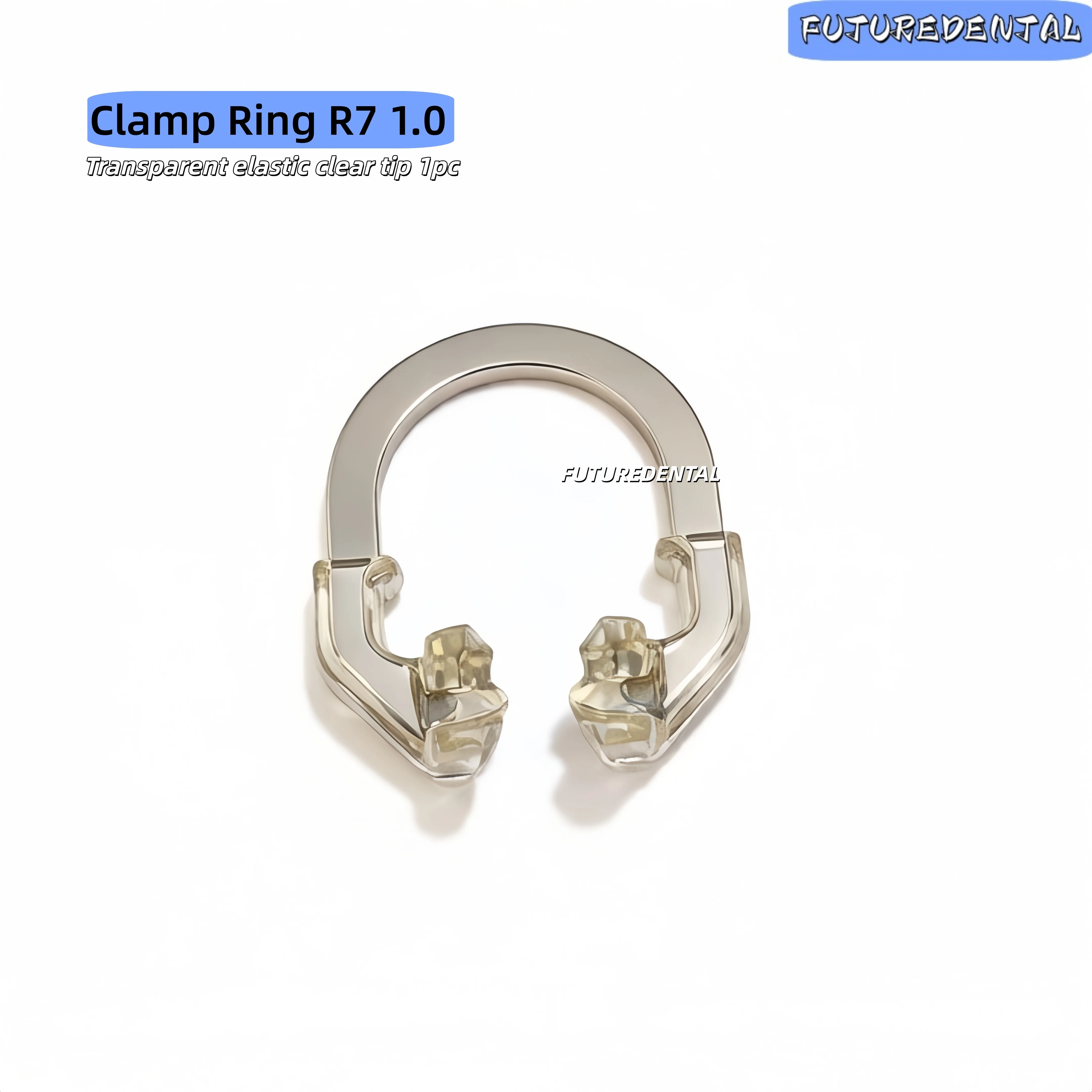 Dental Titanium Ring Matrix Clear Clamp R7 1.0 NITI Clip Seperator Rings Fits iMatrix