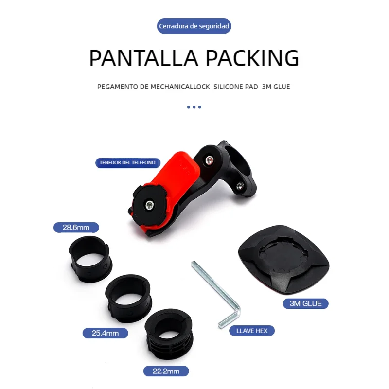 

Кронштейн на руль для крепления телефона на мотоцикле и велосипеде — универсальный, подходит для iPhone/Android, простая установка и надежная ручка