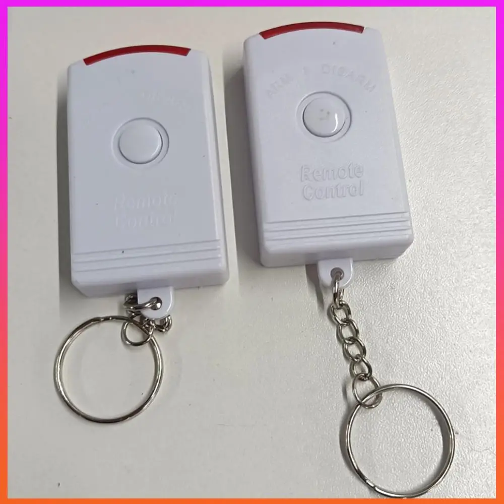 

Wireless Motion Sensor Alarm with 2 Remote Controls PIR Alert Infrared Sensor Alarm Battery-powered Home Security System