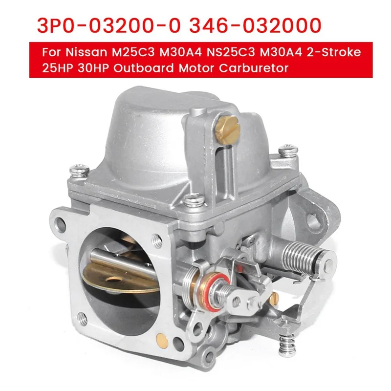 Marine Boat Engine Carburetor for Nissan Outboard 25HP 30HP 2-Stroke – High-Performance Replacement Part