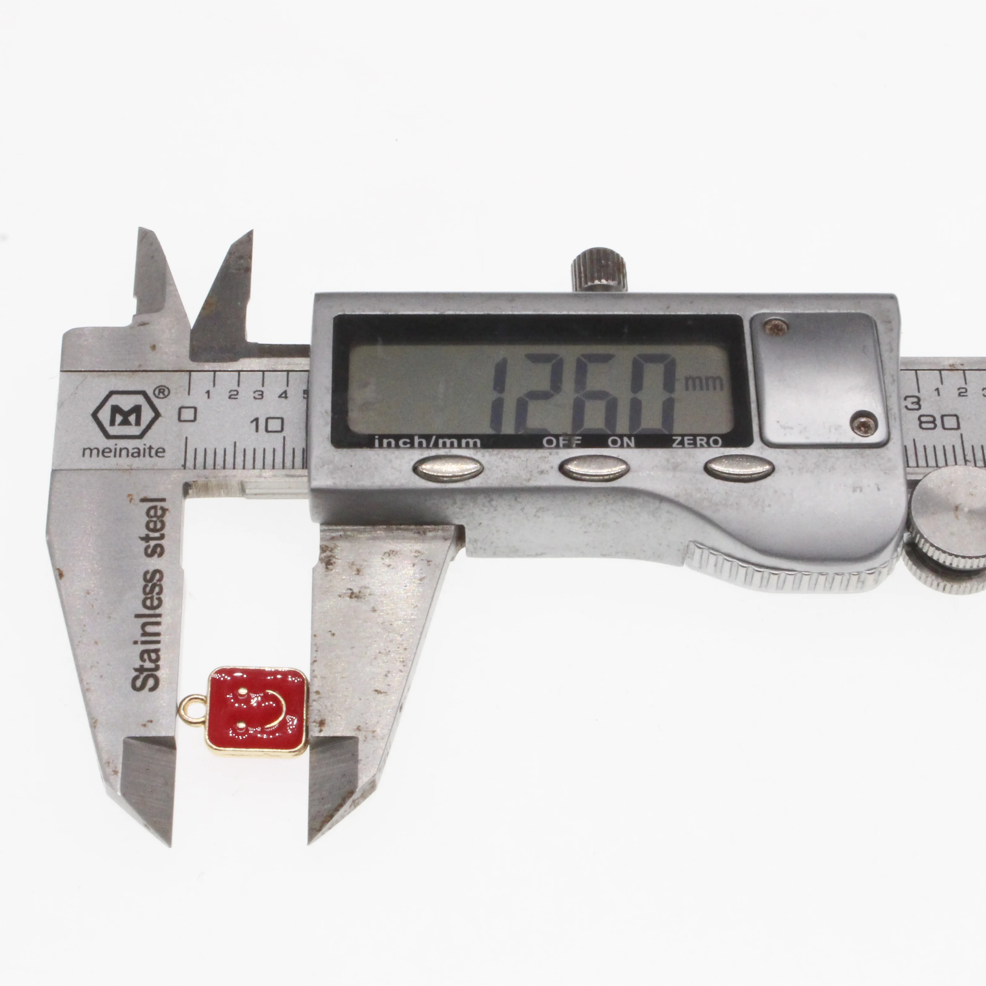 10 قطعة سبائك لطيف المينا مربع ابتسامة الوجه Charms لصنع المجوهرات Charms بها بنفسك قلادة Charms بها بنفسك القرط حلية المجوهرات 12 مللي متر