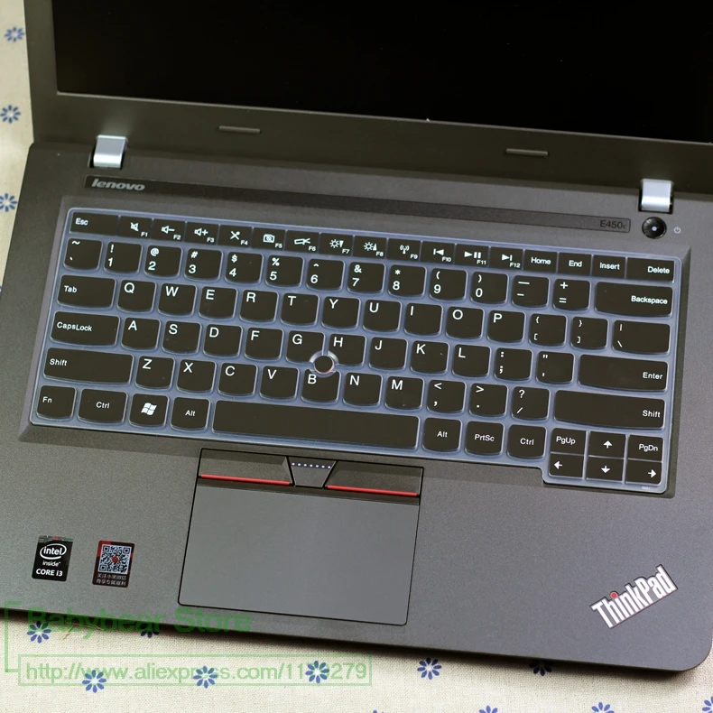 Para lenovo thinkpad e430 e431 e435 e440 x230 t430 e430c e330 e335 s3 silicone notebook capa protetora teclado protetor de pele