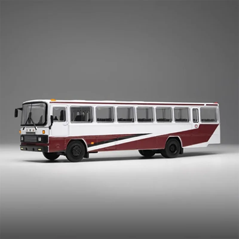 دييكاست الأصلي 1:110 مقياس أحمر أسود الذهب حافلة محاكاة سبيكة سيارة نموذج جمع الديكور لعبة هدية تذكارية العرض