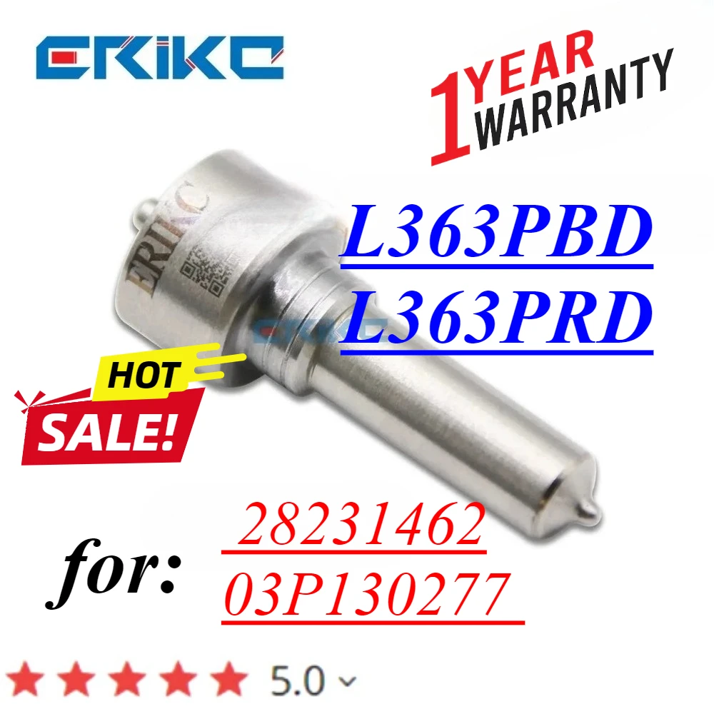 

ERIKC L363PBD L363PRD Auto Injector Nozzle H363 G363 Engine Tip Part For Volkswagen Polo 28231462 03P130277
