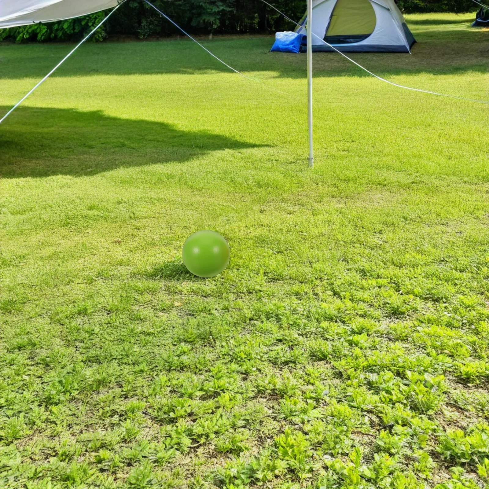 Set da 2 pezzi per croquet per bambini, palline di ricambio, accessori, gioco, giocattoli da prato in legno massello per bambini all'aperto