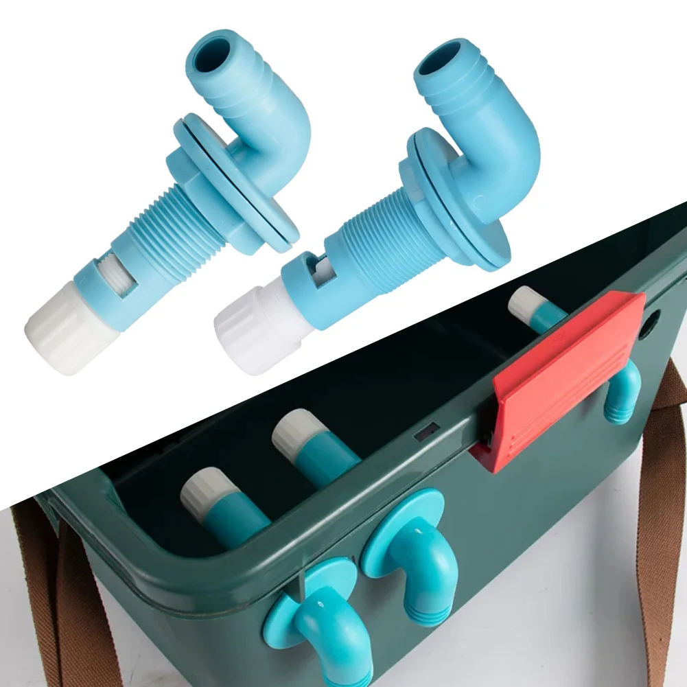 For Livewell System Aerator Spray Head Adjustable Nozzle with Hose Barb for Easy Connection and Improved Fish Oxygen Levels