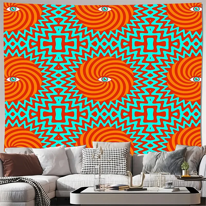 Trippy Wall Tapestr…