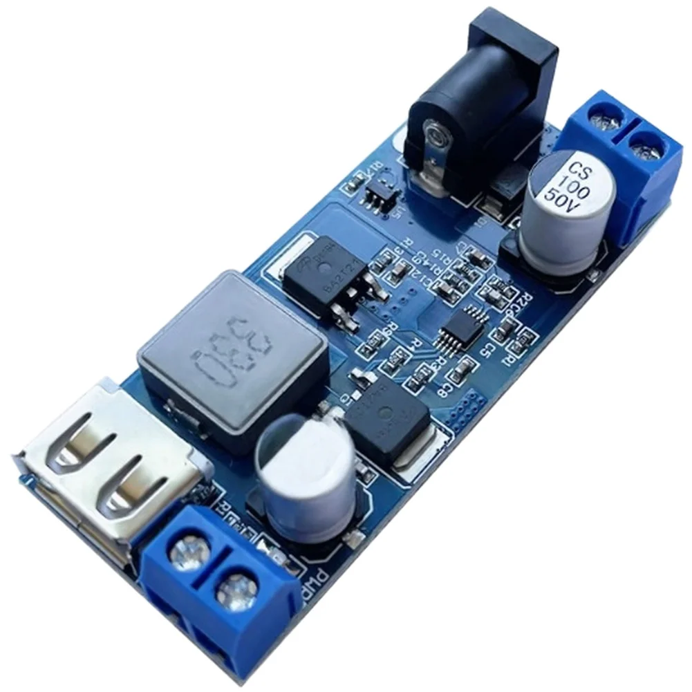 For Embedded System Projects DC-DC Step-down Module 5A USB Power Supply Module 5A Power Module USB-A Power Module
