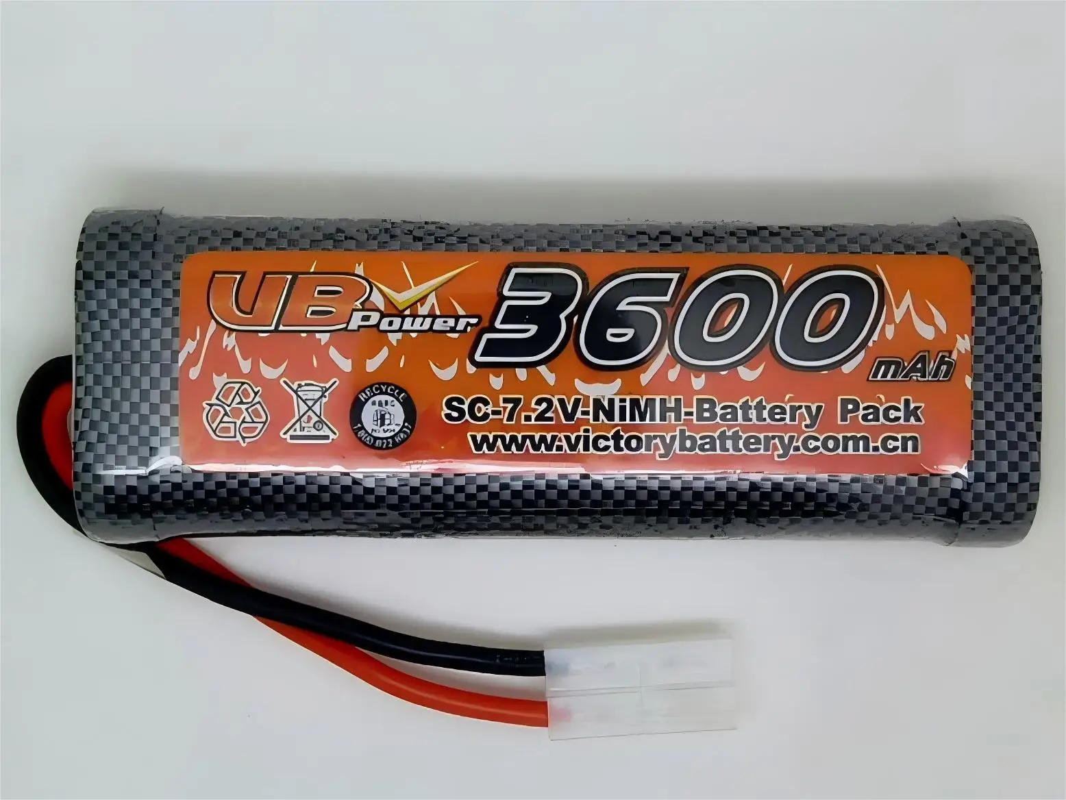 7.2V 3600mAh NI-NH Rechargeable Battery Pack for RC Car, RC VB Power Model Racing Battery, Remote Control Vehicle Parts