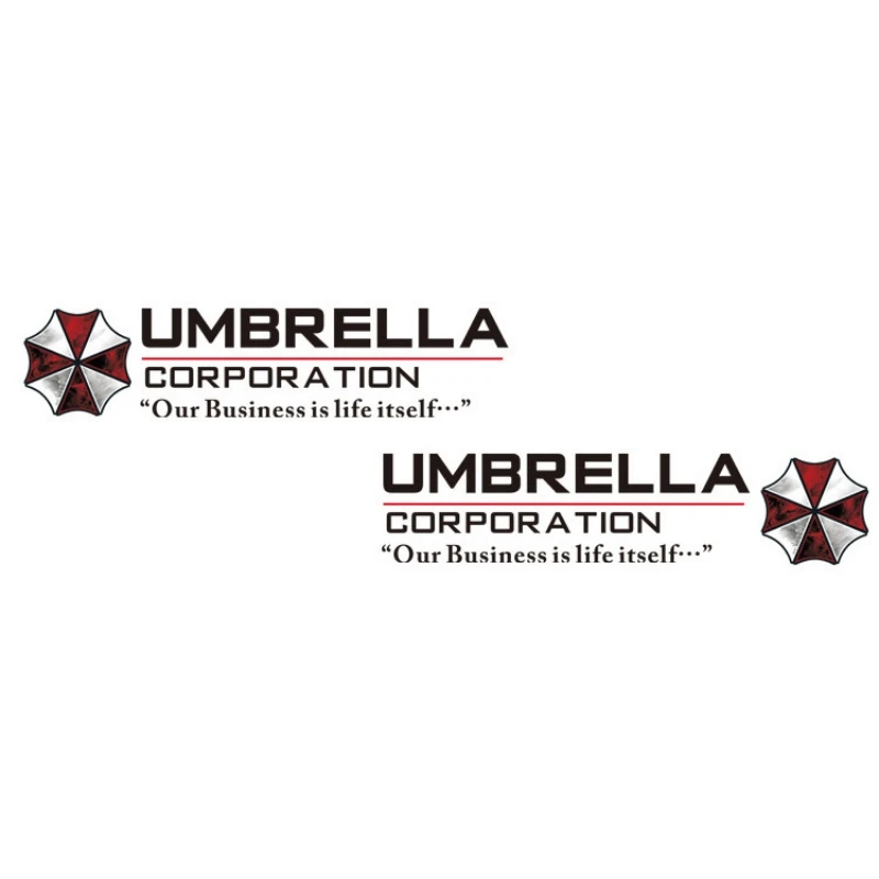 Car Colored Umbrella Corporation Styling Sticker Car Body Sticker Cool Decoration Decal 68*15cm