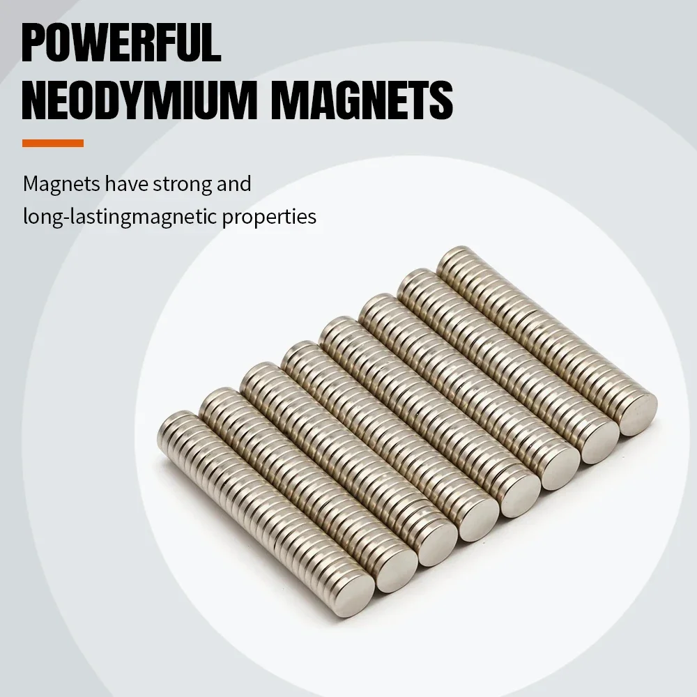 8x2mm N35 Super Strong Round Neodymium Magnet Powerful Refrigerator Magnets NdFeB Permanent Magnetic imanes