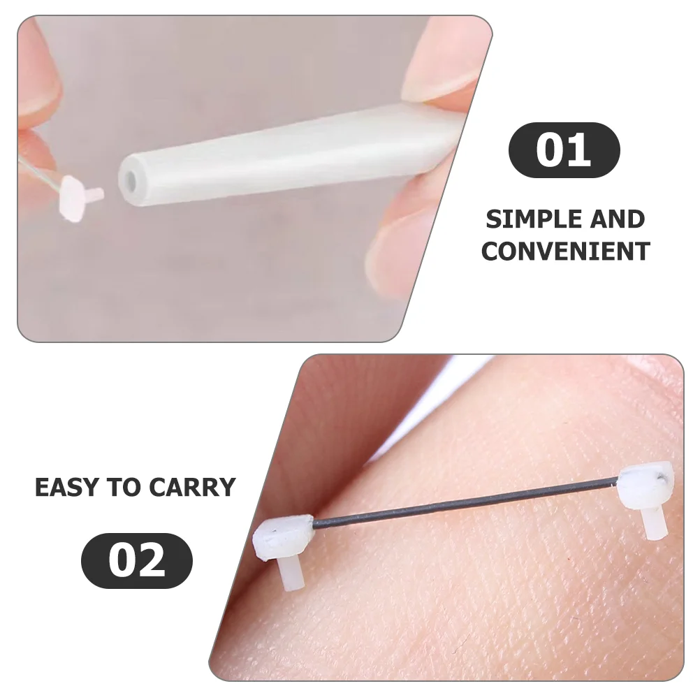 6 Pcs Reusable Nail Correction Wire Household Toenail Corrector Titanium Alloy Ingrown Treatment