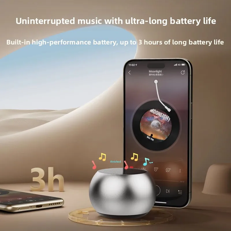 Heavy Bass Small Cannon Bluetooth Speaker Mini Portable Gift Small Speaker Home Outdoor Wireless Bluetooth Speaker