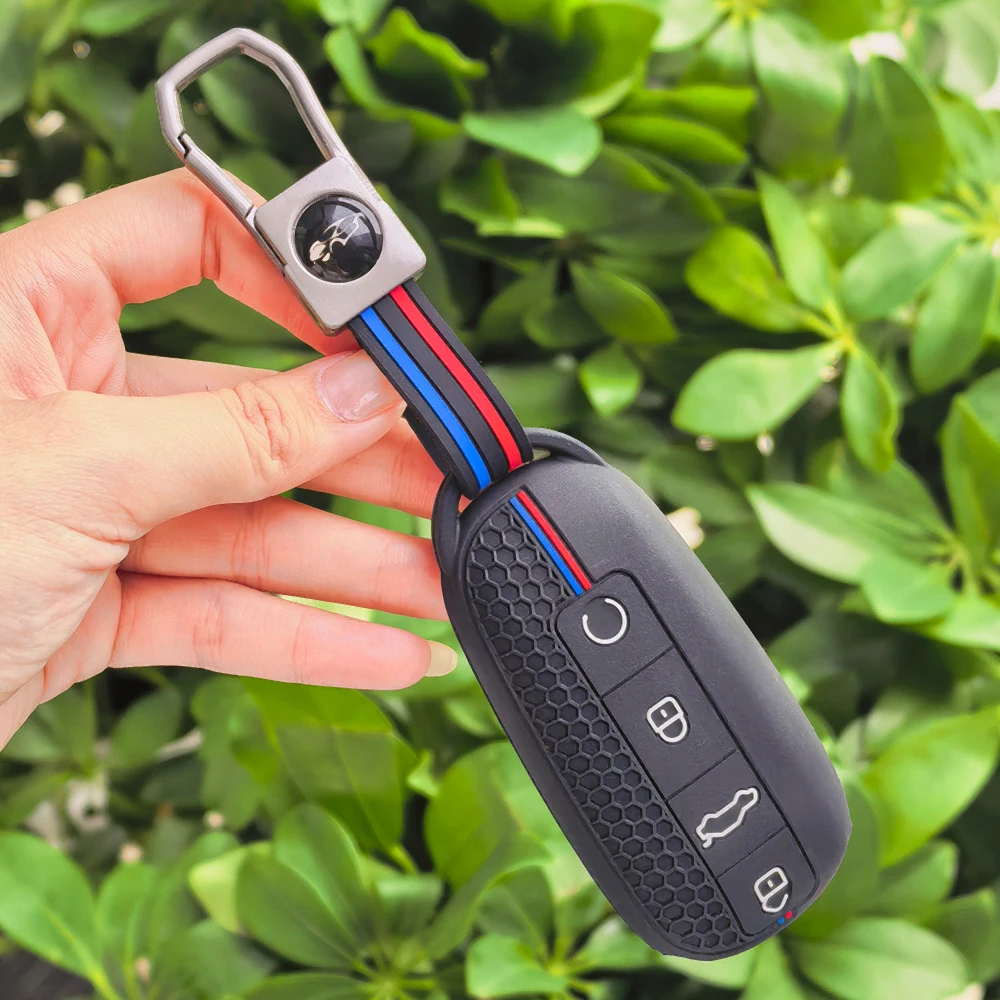 Car Remote Key Case Cover Holder for Chery Omoda 7 C7 Shs Phev Fashion Car Key Protector Shell Fob Bag Auto Accessories