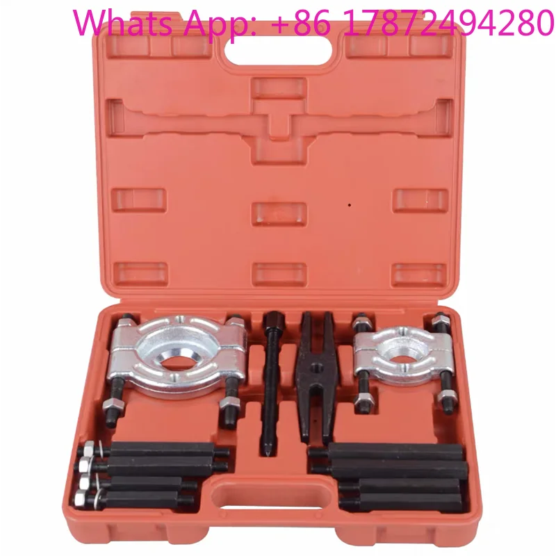 Useful Car Bearing Removal Tool Set 080907 0728 Bearing Separator Puller Set 12pcs Bar-Type Splitter Gear Puller Fly
