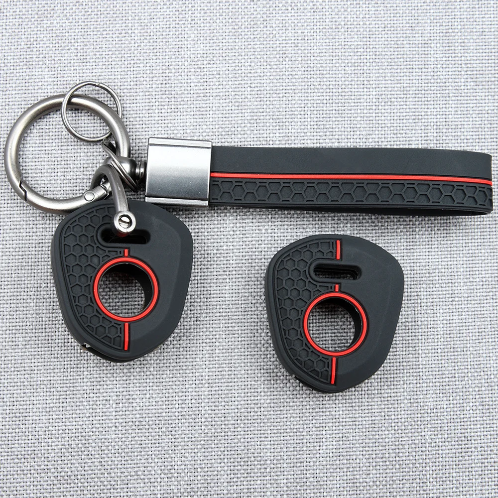 For Honda CB650R CB 650R CB650 R CB600 CB800 CB1300 CBR600RR CBR900RR CBR1000RR CBR954RR Key Protector With Buckle Strap Soft