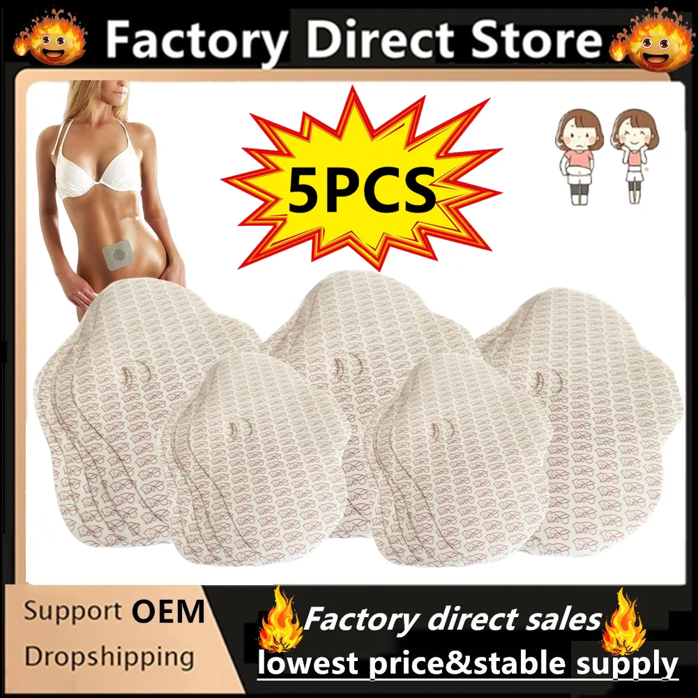 

5 Bags Belly Slim Patch Abdomen Slimming Fat Burning Navel Stick Weight Loss Slimer Tool Wonder Hot Quick Slimming Patch