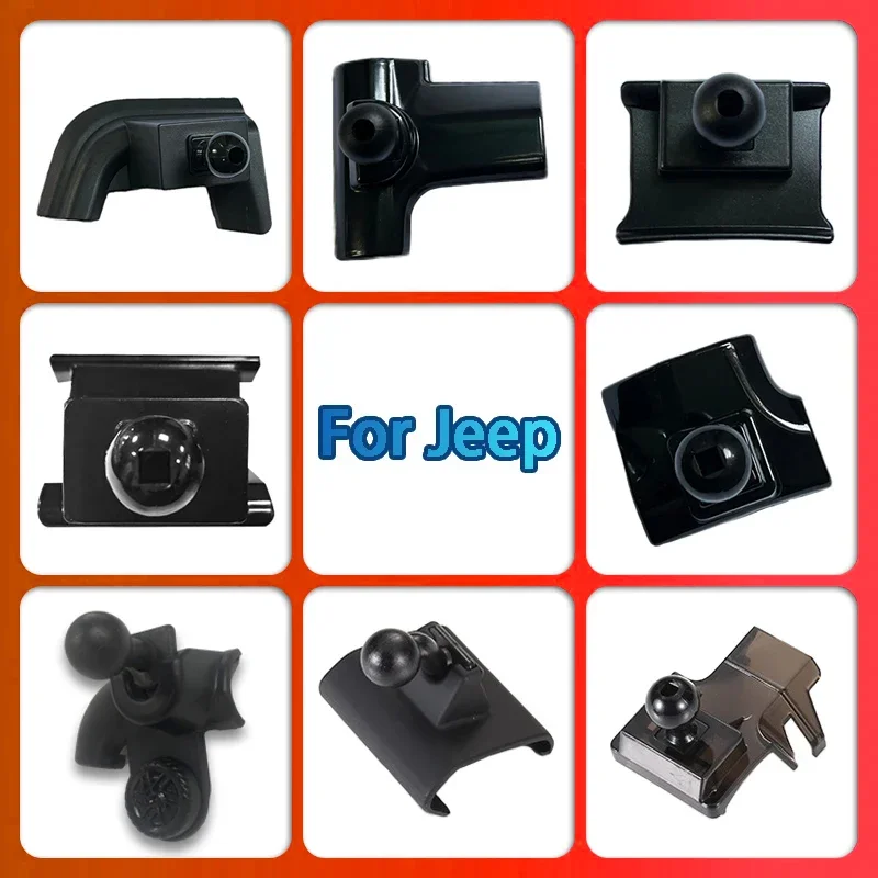 

Car Mobile Phone Holder Special Base Air Vent Mount Bracket For Jeep Grand Cherokee Renegade Compass Grand Commander Wrangler