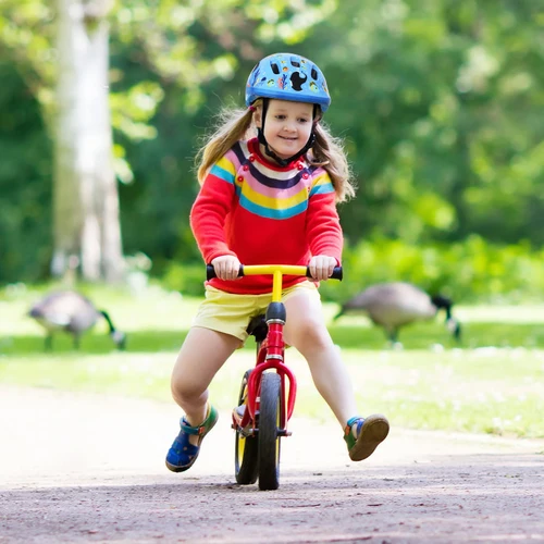 Imagen 2 del producto Casco de bicicleta/monopatín para niños, ajustable, para niños de 2 a 9 años, para niños y niñas, multideporte, seguridad, ciclismo y patinaje.