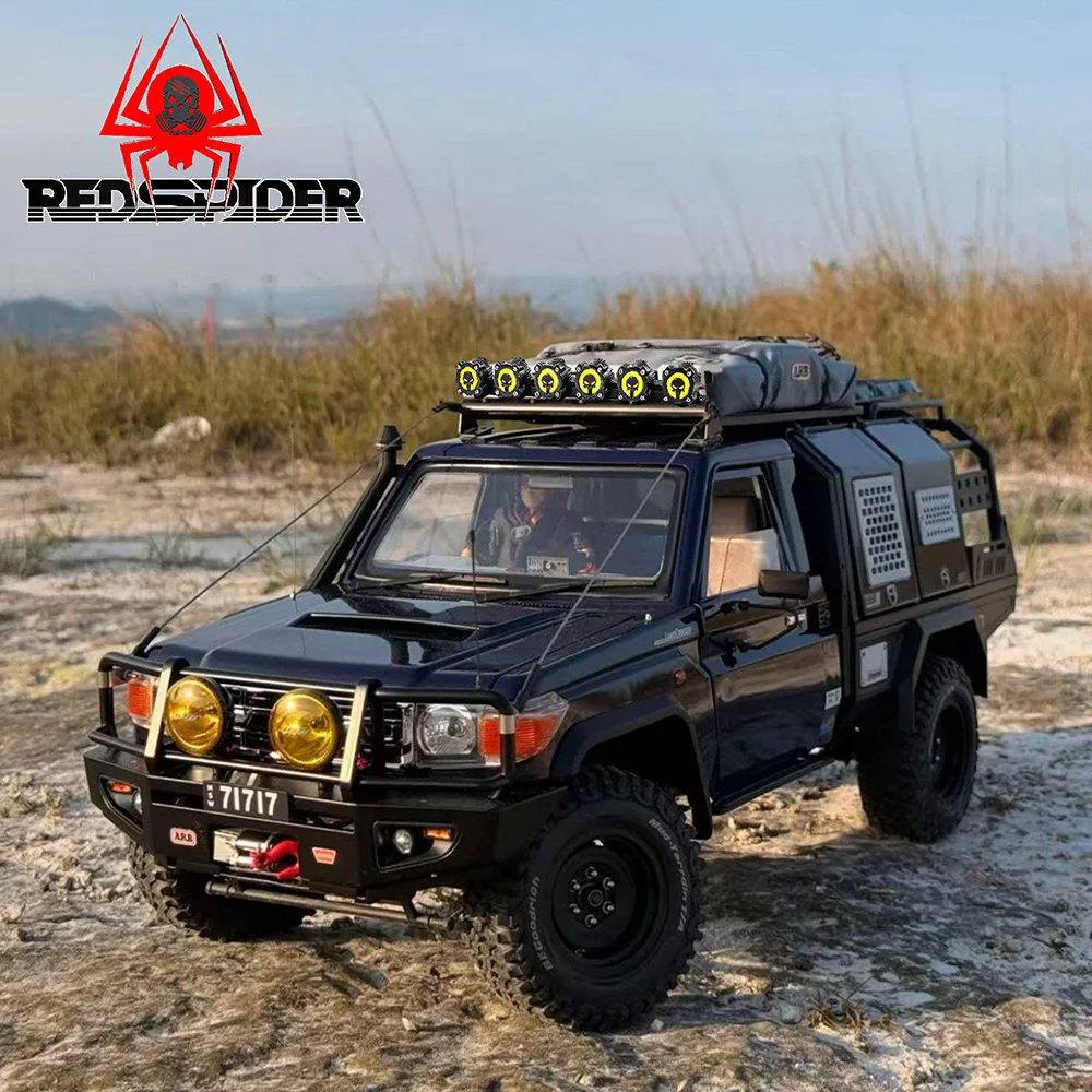 RS Roof Lights Ghost Head Lamp Smiley Face Light for 1/10 1/8 RC Model Car Crawler Modification Accessories