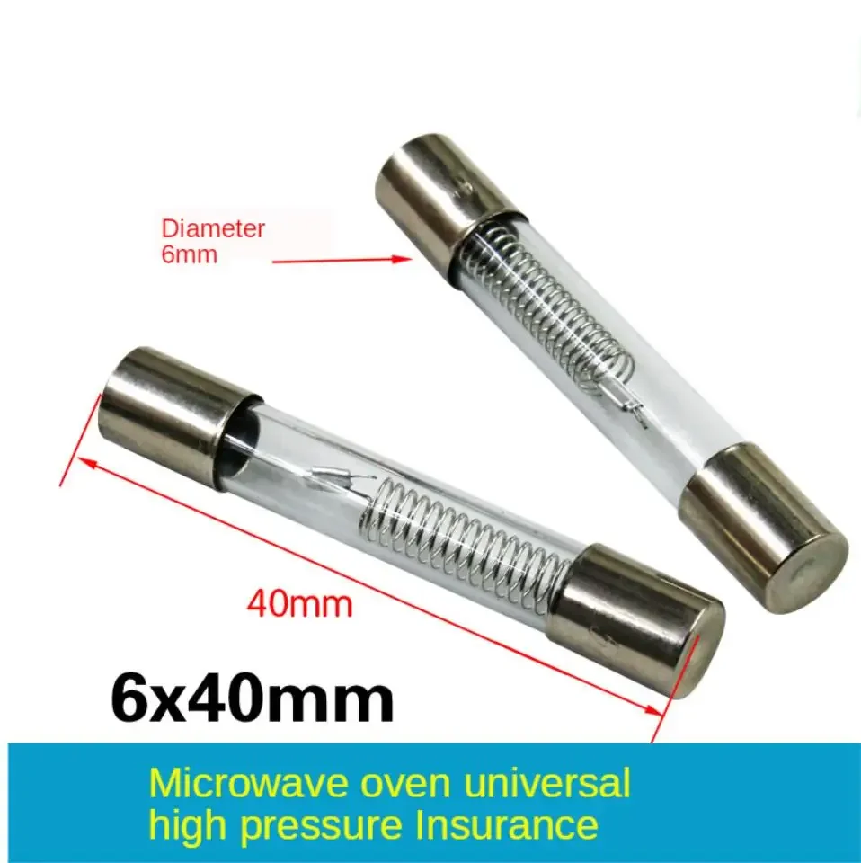 WZ-10pcs 5KV 0.8A High voltage fuse tube for microwave oven