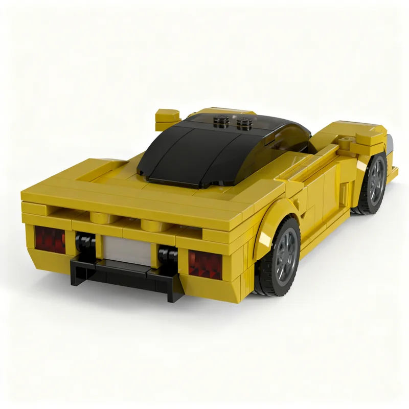 

NEW 289PCS MOC City Champions Super Car Sports Dauer 962LM Model Technology DIY Assembly Building Blocks Display Birthday Gift