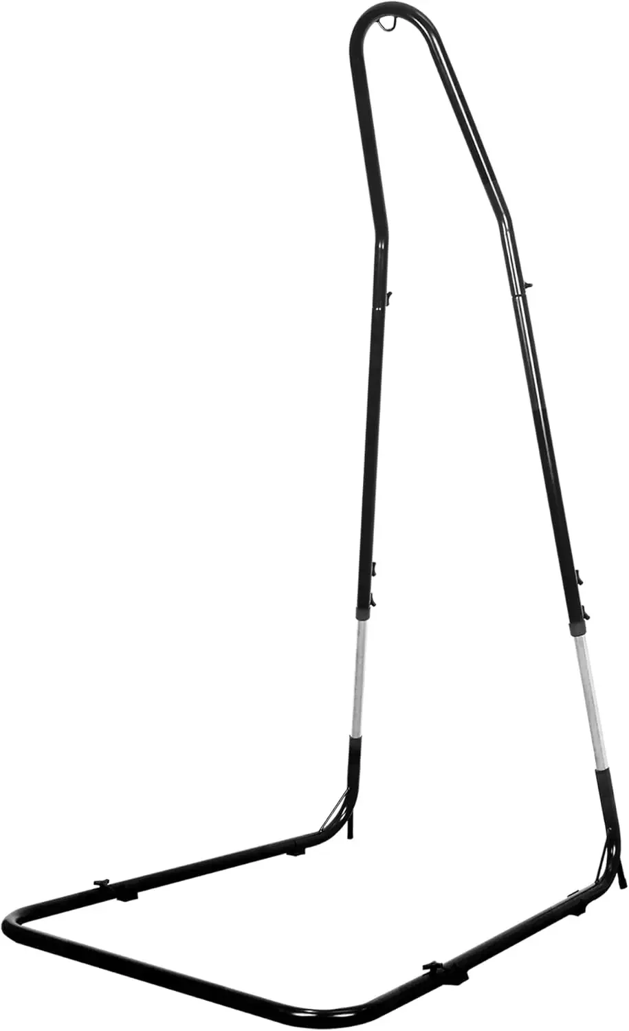 Somente suporte para cadeira de rede, altura ajustável 79-93 polegadas, capacidade de 330 lb, suporte resistente para estrutura de aço sólido de cadeira de rede