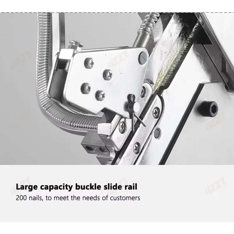 Fresh Food Roll Bag Tying Machine Plastic Mesh Bag Pneumatic Foot-operated Single Double Track U-shaped Clipper Sealing Machine