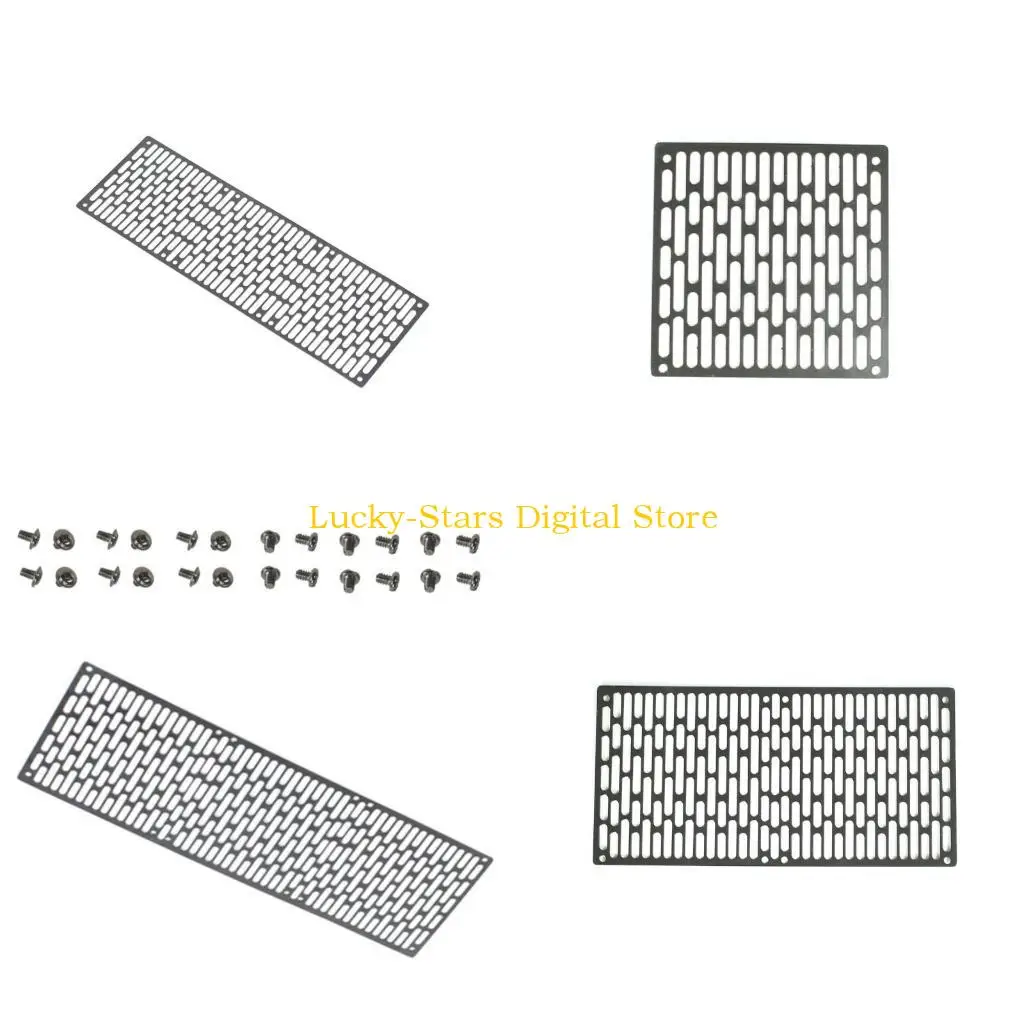 

T3EE Вентилятор Радиатор Защитная крышка охлаждающего вентилятора из оцинкованной стали для компьютерных систем охлаждения и